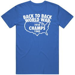 Back To Back World War Champs United States Usa Win Cool 2 T Shirt