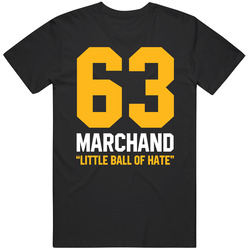 Brad Marchand Little Ball Of Hate Boston Hockey Fan T Shirt