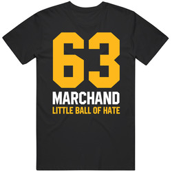 Brad Marchand Little Ball Of Hate Hockey Boston Fan T Shirt