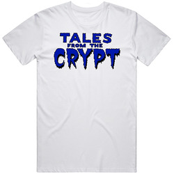 Tales From The Crypt Tv Show Title Horror Fan T Shirt