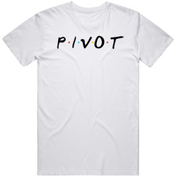 Pivot Friends Lettering Tv Show Fan T Shirt