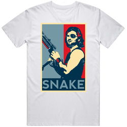 Snake Plissken Escape From New York Movie Retro Fan T Shirt