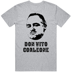 Don Vito Corleone Godfather Mob Mafia Gangster Movie Cool T Shirt