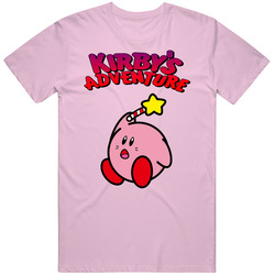 Kirby's Adventure Nes Video Game Cool T Shirt