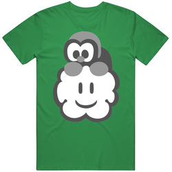 Lakitu Super Mario Brothers Video Game Nes Retro T Shirt