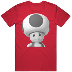 Toad Super Mario Video Game Nes Retro T Shirt