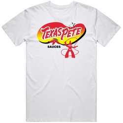 Texas Pete Hot Sauce Spicy Food Fan T Shirt