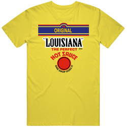 Louisiana Hot Sauce Spicy Food Fan T Shirt