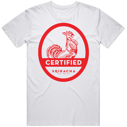 Sriracha Hot Sauce Spicy Cool Food Fan T Shirt