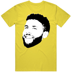 Bubba Wallace Auto Racing Car Driver Big Head Sports Fan T Shirt