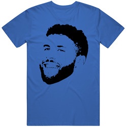 Bubba Wallace Auto Racing Car Driver Big Head Sports Fan Cool T Shirt