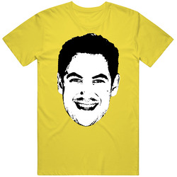 Joey Logano Auto Racing Car Driver Big Head Sports Fan T Shirt