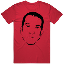 Kyle Busch Auto Racing Car Driver Big Head Sports Fan Cool T Shirt