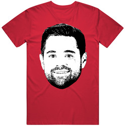 Ricky Stenhouse Jr Auto Racing Car Driver Big Head Sports Fan T Shirt