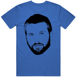 Chris Buescher Auto Racing Car Driver Big Head Sports Fan Cool T Shirt