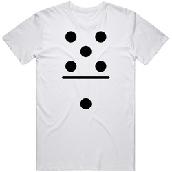 Dominos Tile Card Game One Five Fun Cool T Shirt