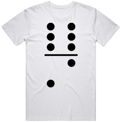 Dominos Tile Card Game Two Six Fun Cool T Shirt