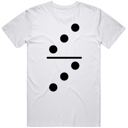 Dominos Tile Card Game Double Three Three Fun Cool T Shirt