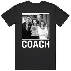 Coach Cast Photo 90s Tv Show Luther Dauber Hayden Fox T Shirt