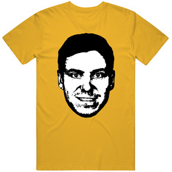 Par Lindholm Big Head Boston Hockey Sports Fan T Shirt