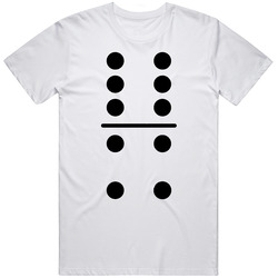 Dominos Tile Card Game Four Six Fun Cool T Shirt