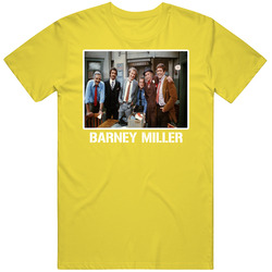 Barney Miller Cast Retro Tv Show T Shirt