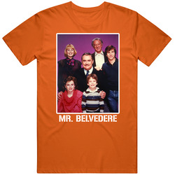 Mr Belvedere Cast Photo 80s Retro Tv Show T Shirt