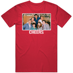 Cheers Cast 80s Retro Tv Show T Shirt