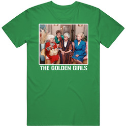 The Golden Girls Cast Photo 80s Retro Tv Show T Shirt