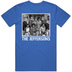 The Jeffersons Cast Photo 70s Tv Show T Shirt