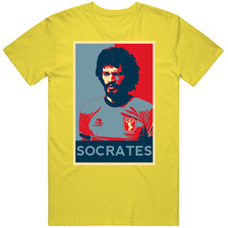 Socrates Brazil Soccer Futbol Player Top 100 All Time Sports Fan T Shi