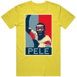 Pele Brazil Soccer Futbol Player Top 100 All Time Sports Fan T Shirt