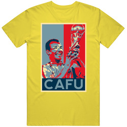 Cafu Brazil Soccer Futbol Player Top 100 All Time Sports Fan T Shirt