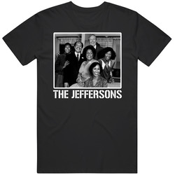 The Jeffersons Cast 70s Tv Show Cool T Shirt