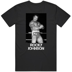 Rocky Johnson Wrestling Wrestler The Rock Dwayne Johnson Cool T Shirt
