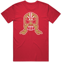 George Kittle Lucha Mask Wrestling Football San Francisco Fan T Shirt