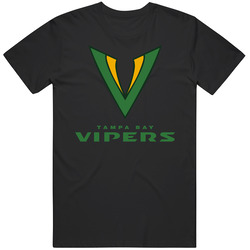 Tampa Bay Vipers Xfl Team Logo Football Fan Cool T Shirt