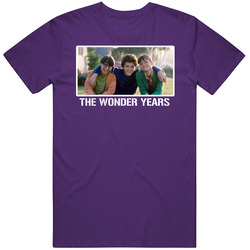 The Wonder Years Cast Photo 80s Retro Tv Show T Shirt