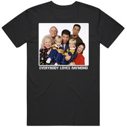 Everybody Loves Raymond Cast Photo 90s Retro Tv Show T Shirt