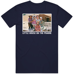 Little House On The Prairie Cast Retro Tv Show T Shirt