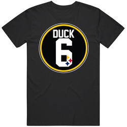 Devlin Duck Hodges Football Crest Pittsburgh Sports Fan T Shirt