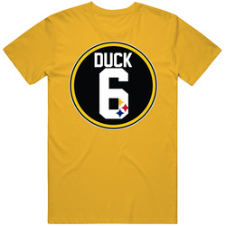 Devlin Duck Hodges Football Crest Pittsburgh Fan T Shirt