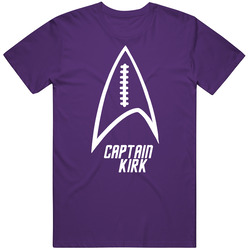 Captain Kirk Cousins Minnesota Football Sports Fan T Shirt