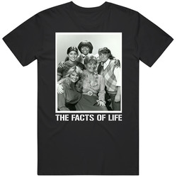 The Facts Of Life Cast Photo 80s Tv Show T Shirt