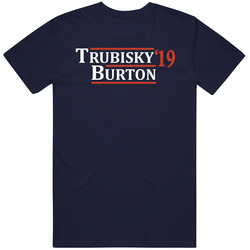 Mitchell Trubisky To Trey Burton Chicago Football 2019 T Shirt