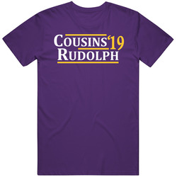 Kirk Cousins To Kyle Rudolph Minnesota Football 2019 T Shirt