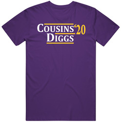 Kirk Cousins To Stefon Diggs Minnesota Football 2020 T Shirt