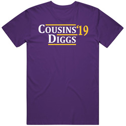 Kirk Cousins To Stefon Diggs Minnesota Football 2019 T Shirt