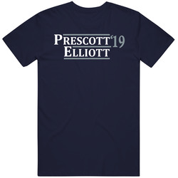 Dak Prescott To Ezekiel Elliott Dallas Football 2019 T Shirt