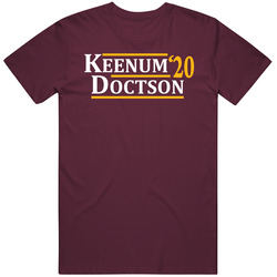 Case Keenum To Josh Doctson Washington Football 2020 T Shirt